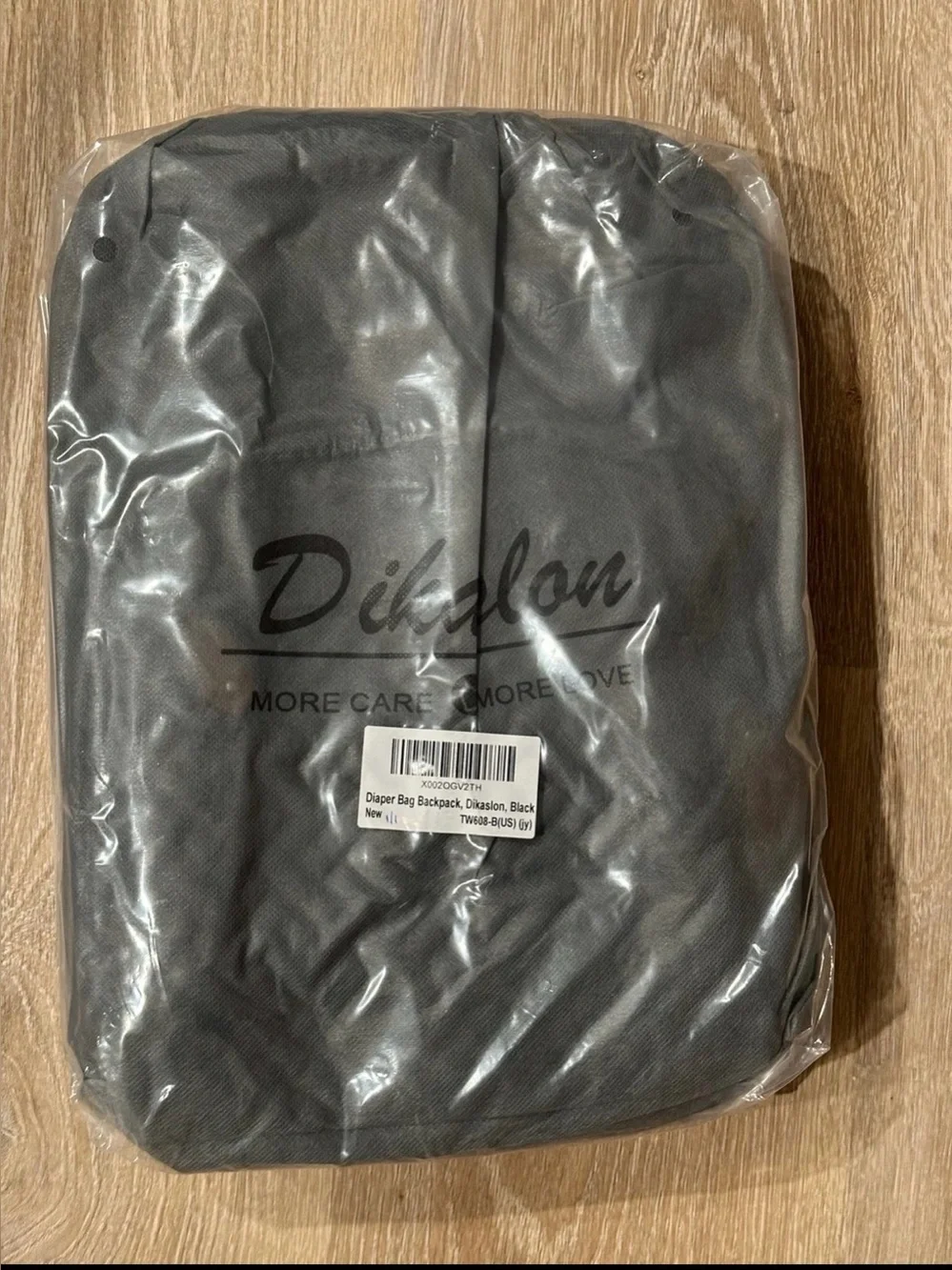Large Diaper Backpack with Changing Pad & Accessories — Brand New